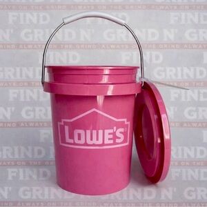 Pink Bucket with Lid